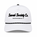Saved Society Co. Rope Golfer - White